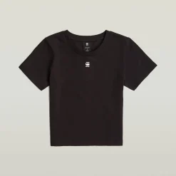 Damen G-Star Cropped Mini Slim T-Shirt