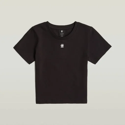 Damen G-Star Cropped Mini Slim T-Shirt