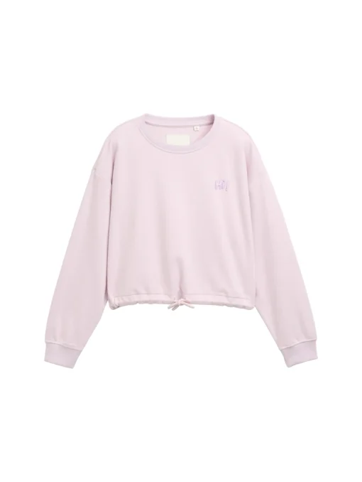 Kinder Tom Tailor Denim Cropped Sweatshirt mit Print