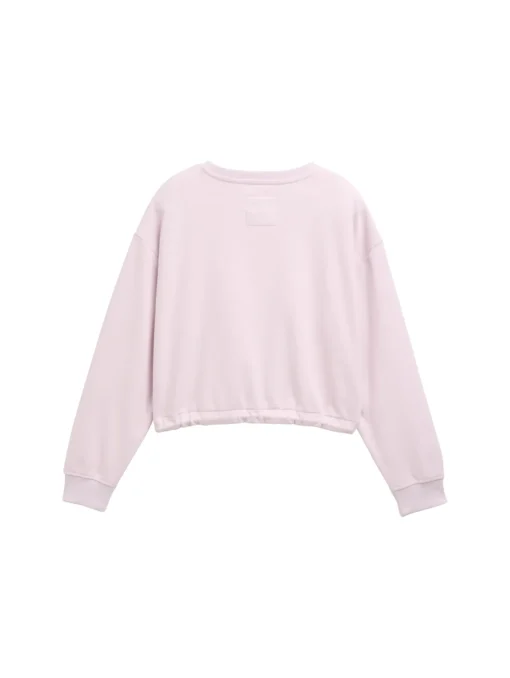 Kinder Tom Tailor Denim Cropped Sweatshirt mit Print