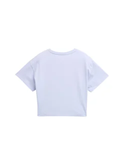 Kinder Tom Tailor Denim Cropped T-Shirt mit Print