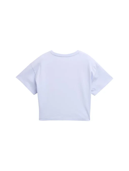 Kinder Tom Tailor Denim Cropped T-Shirt mit Print