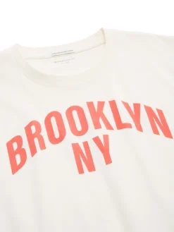 Kinder Tom Tailor Denim Cropped T-Shirt mit Print