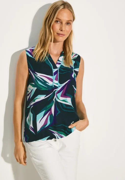 Damen Cecil Damen Gemusterte Bluse