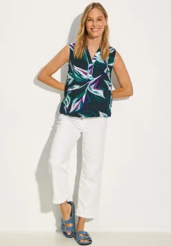 Damen Cecil Damen Gemusterte Bluse