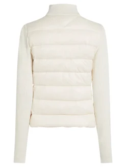 Damen Tommy Hilfiger Daunenjacke mit Kontrast-Ärmeln
