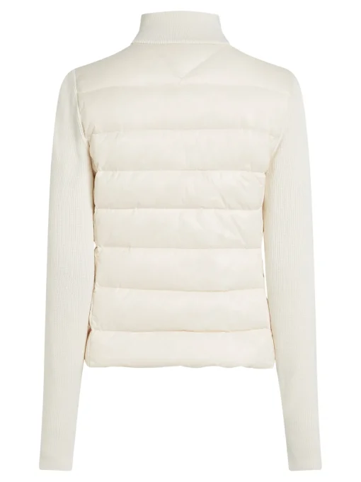 Damen Tommy Hilfiger Daunenjacke mit Kontrast-Ärmeln