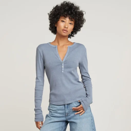 Damen G-Star Deep Slim Longsleeve