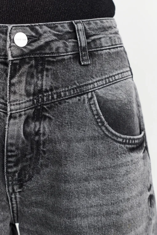 Damen Rich & Royal Denim Slouchy-Fit Hose