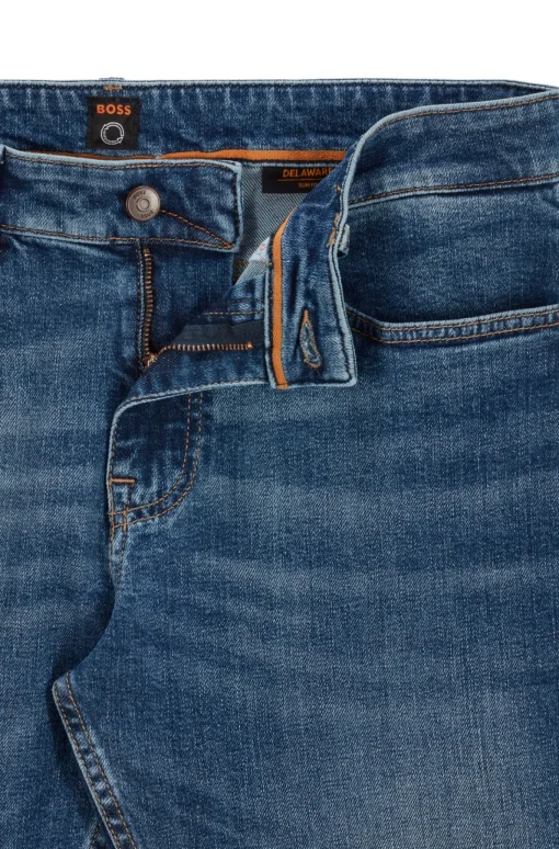 Herren Boss Orange Denim-Jeans Delaware