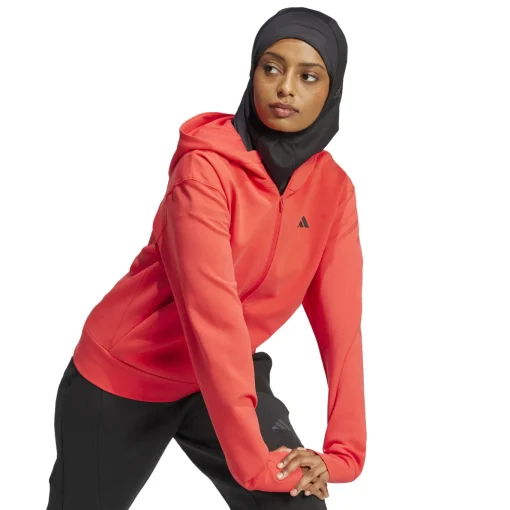 Damen Adidas Designed 4 Training Kapuzenjacke