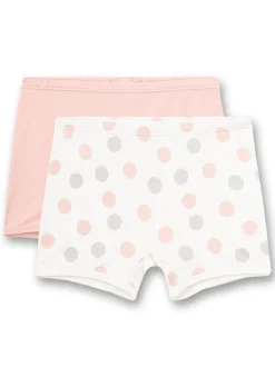 Kinder Sanetta Doppelpack Hipshorts Dots-Allover