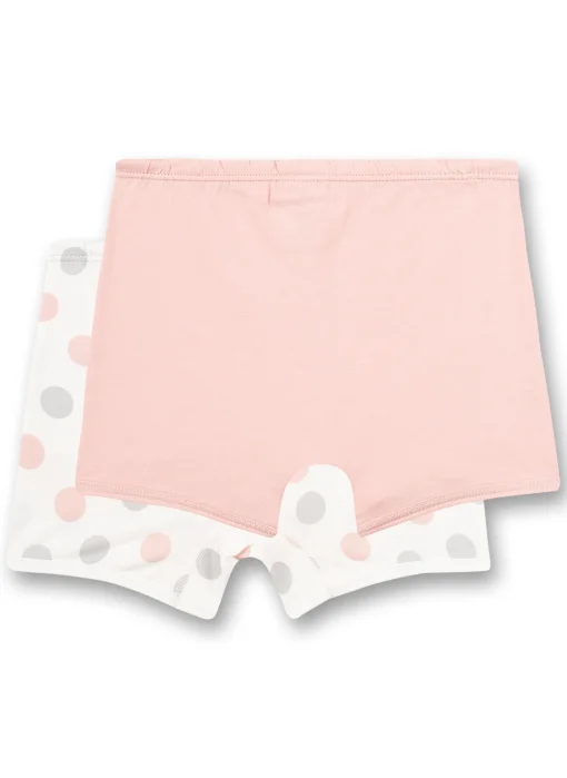 Kinder Sanetta Doppelpack Hipshorts Dots-Allover