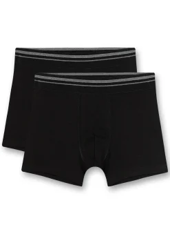 Kinder Sanetta Doppelpack Hipshorts Uni