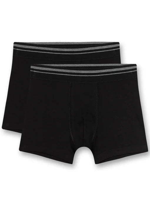 Kinder Sanetta Doppelpack Hipshorts Uni