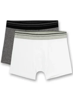 Kinder Sanetta Doppelpack Hipshorts Uni
