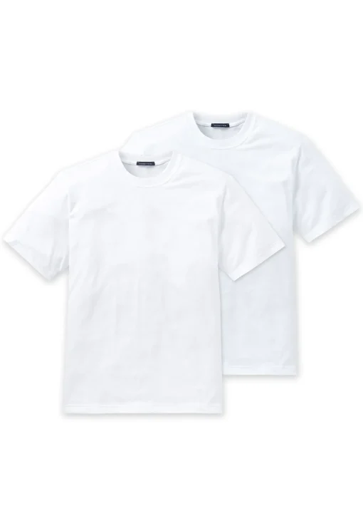 Herren Schiesser Doppelpack Unterziehshirts