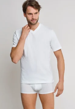 Herren Schiesser Doppelpack Unterziehshirts