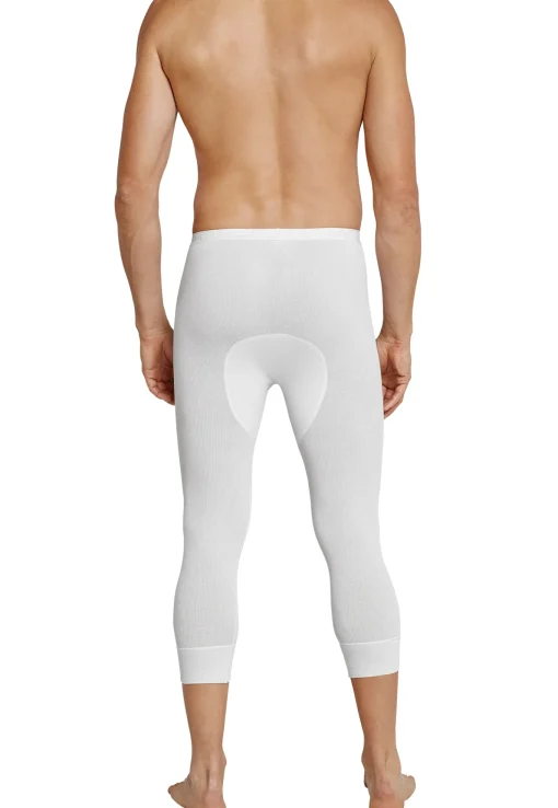 Herren Schiesser Doppelripp Hose 3/4