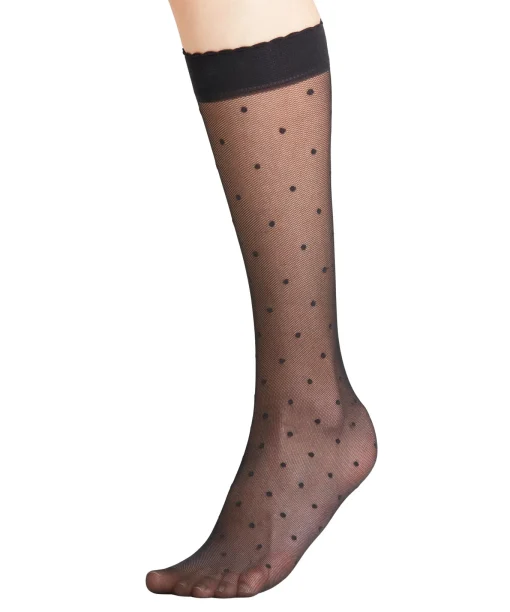 Damen Falke DOT Kniestrümpfe
