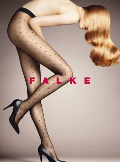 Damen Falke Dots Strumpfhose