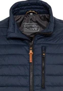 Herren Camel Active Downfree Steppjacke aus recyceltem Polyester
