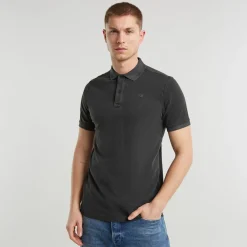 Herren G-Star Dunda Overdyed Slim Poloshirt