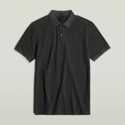 Herren G-Star Dunda Overdyed Slim Poloshirt