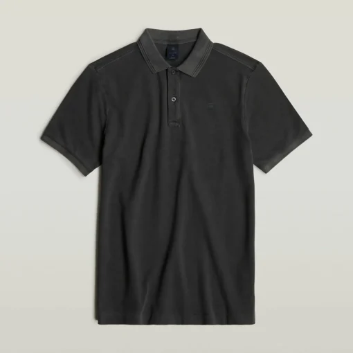 Herren G-Star Dunda Overdyed Slim Poloshirt
