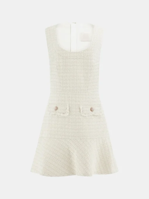 Damen GUESS Eco Daphnee Tweed Kleid