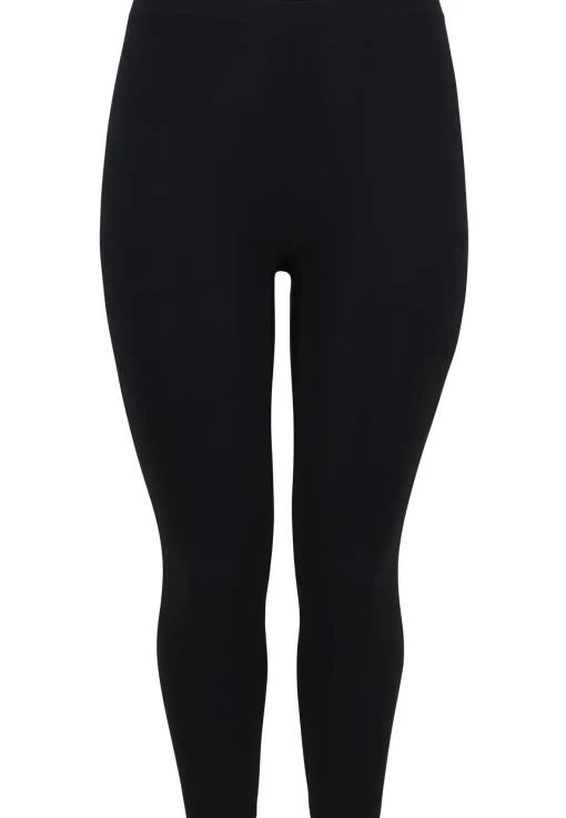 Damen Doris Streich Edel-Leggings in 7/8-Länge mit Gummibund und extra schlankem Oberschenkel