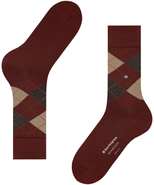 Herren Burlington Edinburgh Herren Socken