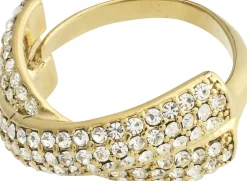 Damen Pilgrim EDTLI Ring, vergoldet