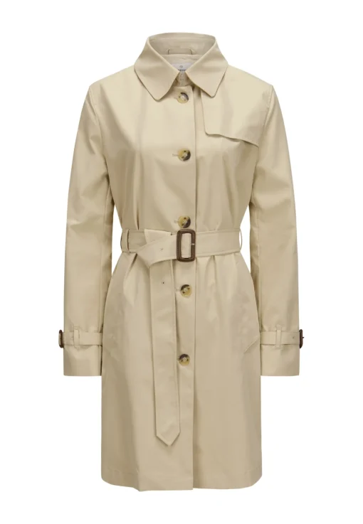 Damen Milestone Einreihiger Trenchcoat