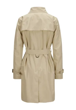 Damen Milestone Einreihiger Trenchcoat