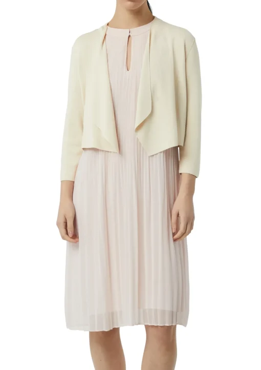 Damen Comma Elastischer Feinstrick-Cardigan