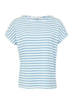 Damen s.Oliver Elastisches T-Shirt aus Viskosestretch im Relaxed Fit