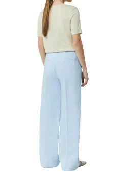 Damen Comma Elegante Hose im Loose Fit mit Wide Leg