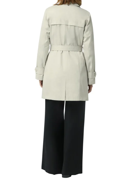Damen Comma Eleganter Baumwoll-Trenchcoat