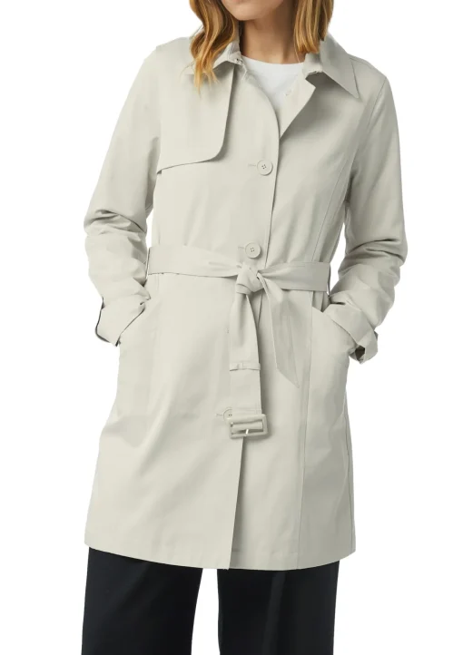 Damen Comma Eleganter Baumwoll-Trenchcoat