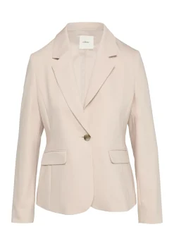 Damen s.Oliver BLACK LABEL Eleganter Blazer im Slim Fit
