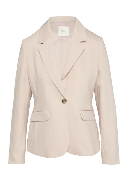 Damen s.Oliver BLACK LABEL Eleganter Blazer im Slim Fit