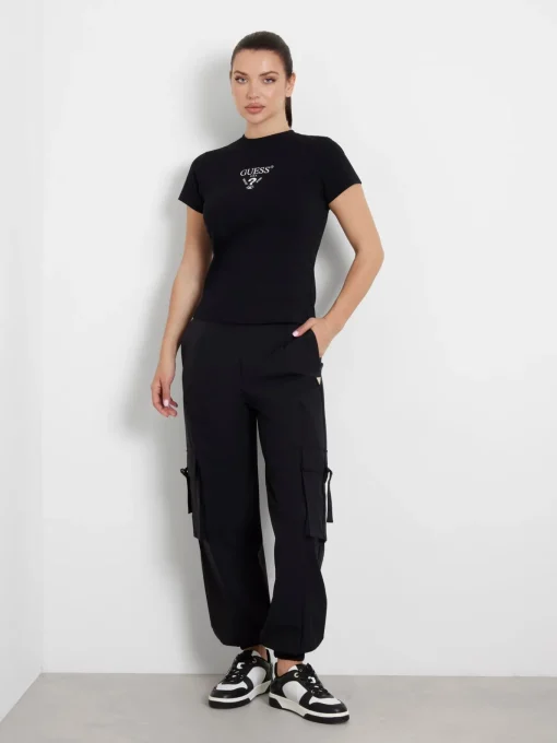 Damen GUESS Eng geschnittenes T-Shirt