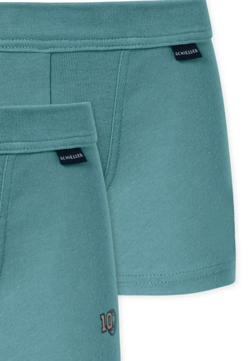 Kinder Schiesser 2er Pack Shorts