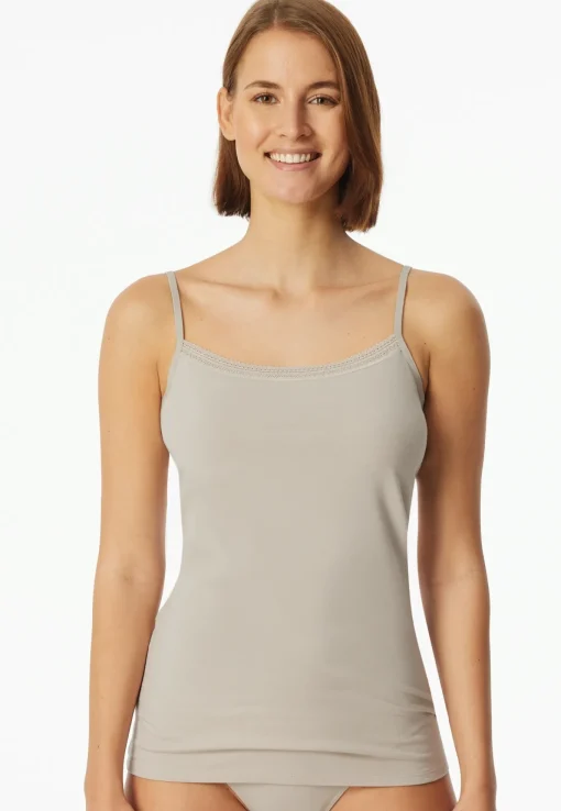 Damen Schiesser 2er Pack Spaghettitop