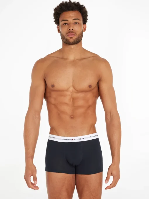 Herren Tommy Hilfiger 3er-Pack Essential Trunks mit Logomuster