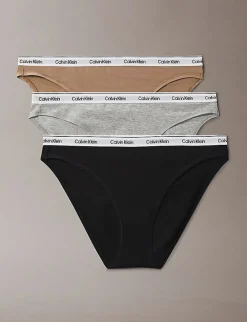 Damen Calvin Klein 3er-Pack Slips