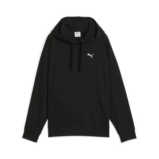 Damen Puma ESS ELEVATED Bequemer gerippter Hoodie Damen