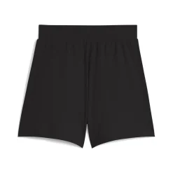 Damen Puma ESS ELEVATED Gerippte 5 Shorts mit hohem Bund