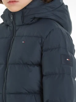 Kinder Tommy Hilfiger Essential gepolsterte Kapuzenjacke
